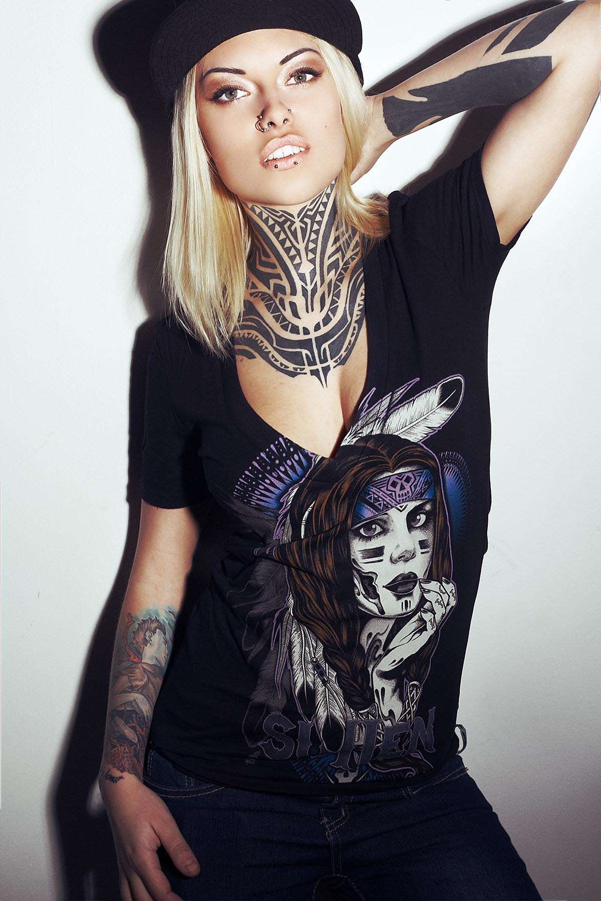 Gorgeous Teya Salat Inkppl Tattoo  Magazine